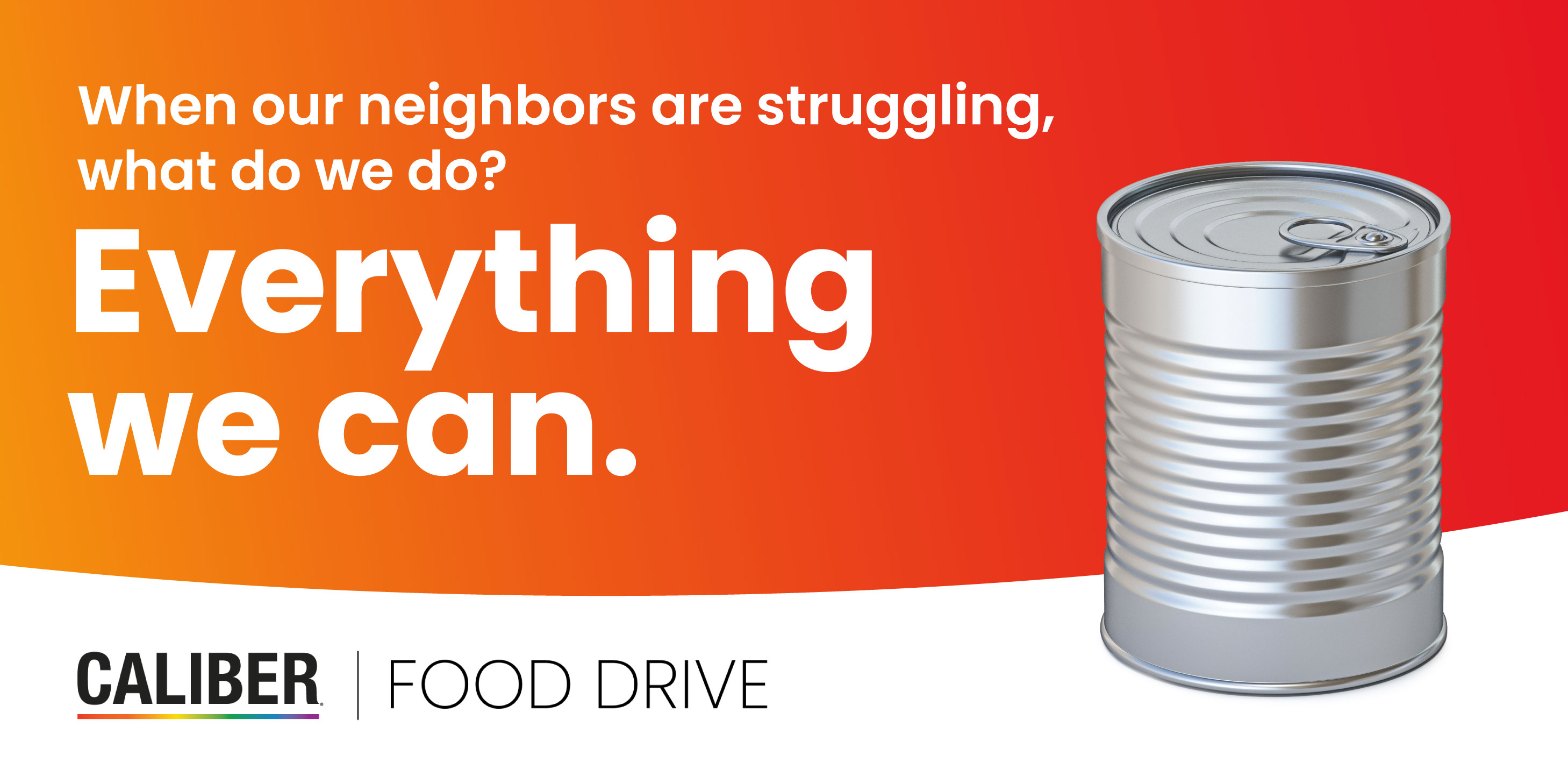 When families need food, what do we do? Everything we can.